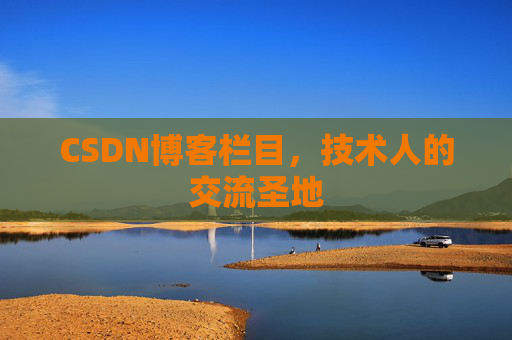 CSDN博客栏目，技术人的交流圣地